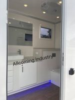Vente Flash : Toilettes Publiques Extérieures Certifiées CE, Salle de Bain Portable Personnalisée, Remorque Sanitaire