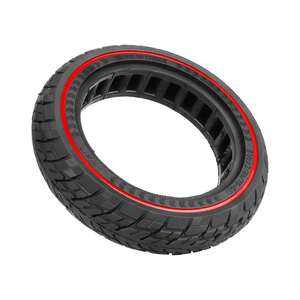 Pneu solide tout-terrain Ulip noir-rouge de 8.5 pouces pour Xiaomi M365 Pro Pro2 1s Mi3 Scooter8 1 12x2 (50/75-6.1) pneu avant et arrière - Product Image 4