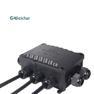 Nhỏ màu đen IP68 nhự<span class=keywords><strong>a</strong></span> hộp nối bao vây điện cho thiết bị điện tử & dụng cụ - Product Image 1