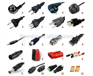 Chargeur de scooter 3 broches Adaptateur d'alimentation pour <span class=keywords><strong>hoverboard</strong></span> 42V 2A 2 roues <span class=keywords><strong>Hoverboard</strong></span> auto-équilibrant - Product Image 6