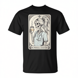 Camiseta The Medical Assistant Tarot Card Skeleton Mom - Product Image 2
