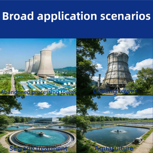 Boules de remplissage de tour anti-obstruction 76 mm en PP, boules creuses polyédriques pour le traitement des eaux usées/<span class=keywords><strong>RAS</strong></span> - Product Image 4