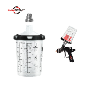 专业环保 HANSPRAY 塑料一次性油漆搅拌杯，带隔层，用于汽车油漆搅拌 - Product Image 3