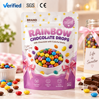 Großhandel Maßgefertigte Umweltfreundliche Bunte Lebensmittelechte Feuchtigkeitsbeständige Standbeutel mit Reißverschluss für Süßigkeiten, Snacks & Lebensmittelmischungen