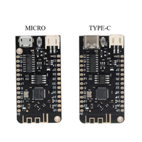 Carte de développement ESP32 V1.0.0 Rev1 Module sans fil Wifi 4 Mo Flash Micro USB Type C Interface de batterie au lithium ESP32 MicroPython