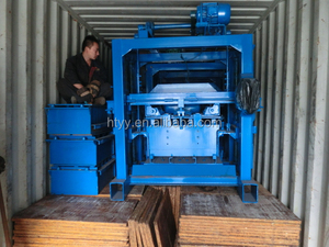 <strong>QT8</strong>-15B Fully Automatic Hollow <strong>Block</strong> Making <strong>Machine</strong> Manually Operated Motor Gearbox Mold for Sand Fly Ash Clay Cement Bricks - Product Image 5