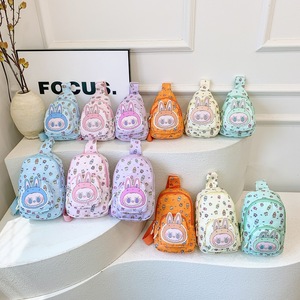 Großhandel Sommer Mode Cartoon Labb Kinder Brusttasche Leichte Cross body tragbare Nylon Rucksack - Product Image 1