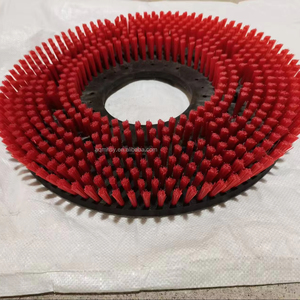 Scrubber Dryer Disc <strong>Brush</strong> Nylon Bristles 11-inch Diameter Plastic Handle <strong>Cleaning</strong> Equipment for <strong>Carpet</strong> Dust Removal - Product Image 3