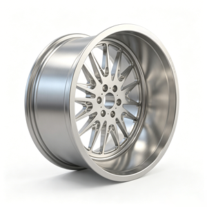 ล้อแม็กซ์สีเงินขัดเงาพรีเมียม 5x114.3 5x112 5x120 สำหรับรถเบนซ์ AMG เซียร์รา RAM1500 ล้อฟอร์จ - Product Image 1