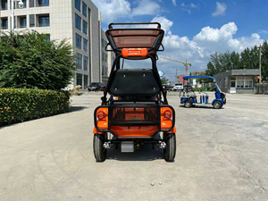Voiture <span class=keywords><strong>de</strong></span> <span class=keywords><strong>golf</strong></span> électrique professionnelle Q8 4P, moteur sans balais 60V80AH, freins à disque sur 4 roues, roues en alliage d'aluminium, transport sur le parcours <span class=keywords><strong>de</strong></span> <span class=keywords><strong>golf</strong></span> - Product Image 4