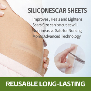 Силиконовые гелевые пластыри для шрамов, многоразовые водонепроницаемые патчи для удаления рубцов после кесарева сечения, от ожогов, растяжек, пятен. Доступно производство под собственной торговой маркой (OEM). - Product Image 5