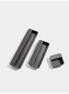 Invisible Embedded Furniture Handles, Non Slip Textured Drawer Pulls for Wardrobe Cabinet Bathroom Cabinet - Product Image 4