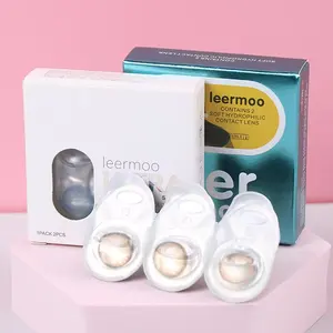 Embalagem de lentes de contato com design personalizado e impressão gratuita caixa de presente para lentes de contato cor dos olhos