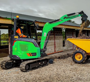 Excavadora Eléctrica de 2 Toneladas 9018FE, Potente Accionamiento Eléctrico de 17 kW de Potencia Neta, Mini Excavadora con Funcionamiento Silencioso - Product Image 1