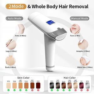 Moolweel-Depiladora <span class=keywords><strong>láser</strong></span> T001i con diodo para rejuvenecimiento de la piel, para uso doméstico, IPL, para hombres - Product Image 3