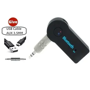 GXYKI 250mAh Bluetooth Adapter for Car Aux 3.5mm Jack Handsfree Auto Car Kit Music Adapter Aux Bluetooth Music Receiver