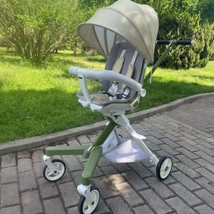 Yoya 3-en-1 luxe Portable bébé poussette nouveauté pliable poignée de poussée 3 ans alliage Wobbling-Free Design avion voyage - Product Image 2