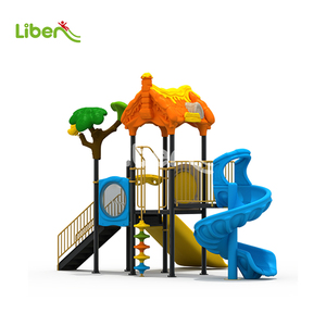 Petite aire de jeux extérieure avec toboggan pour les écoles maternelles, les parcs d'attractions et les communautés - Product Image 2