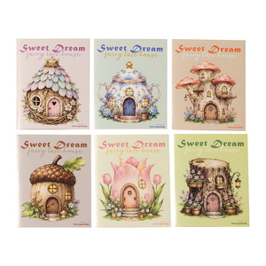 10 autocollants par paquet, série Sweet Dreams Fairy Tale House, autocollants décoratifs mignons de style conte de fées et paysages féeriques - Product Image 6