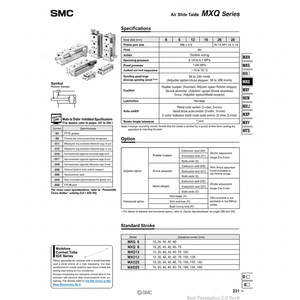 SMC Pneumatics Air Slide Table-Tabla de deslizamiento de aire, 2, 2 - Product Image 1