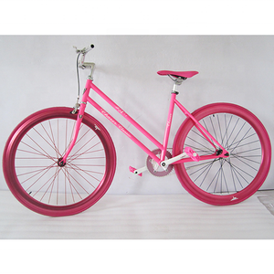 Order Online Fixie Bike Pink Aluminum Alloy Frame | Alibaba.com