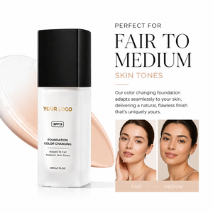 Fond <span class=keywords><strong>de</strong></span> <span class=keywords><strong>teint</strong></span> liquide magique changeant <span class=keywords><strong>de</strong></span> couleur, <span class=keywords><strong>base</strong></span> <span class=keywords><strong>de</strong></span> maquillage adaptative, fond <span class=keywords><strong>de</strong></span> <span class=keywords><strong>teint</strong></span> parfait - Product Image 2