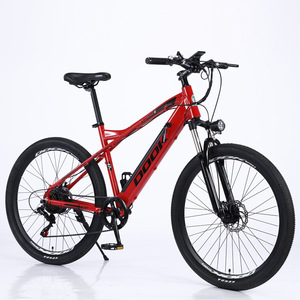 Vélo de montagne électrique Dook 27,5 pouces en alliage d'aluminium avec fourche à suspension et batterie intégrée pour adultes - Product Image 5