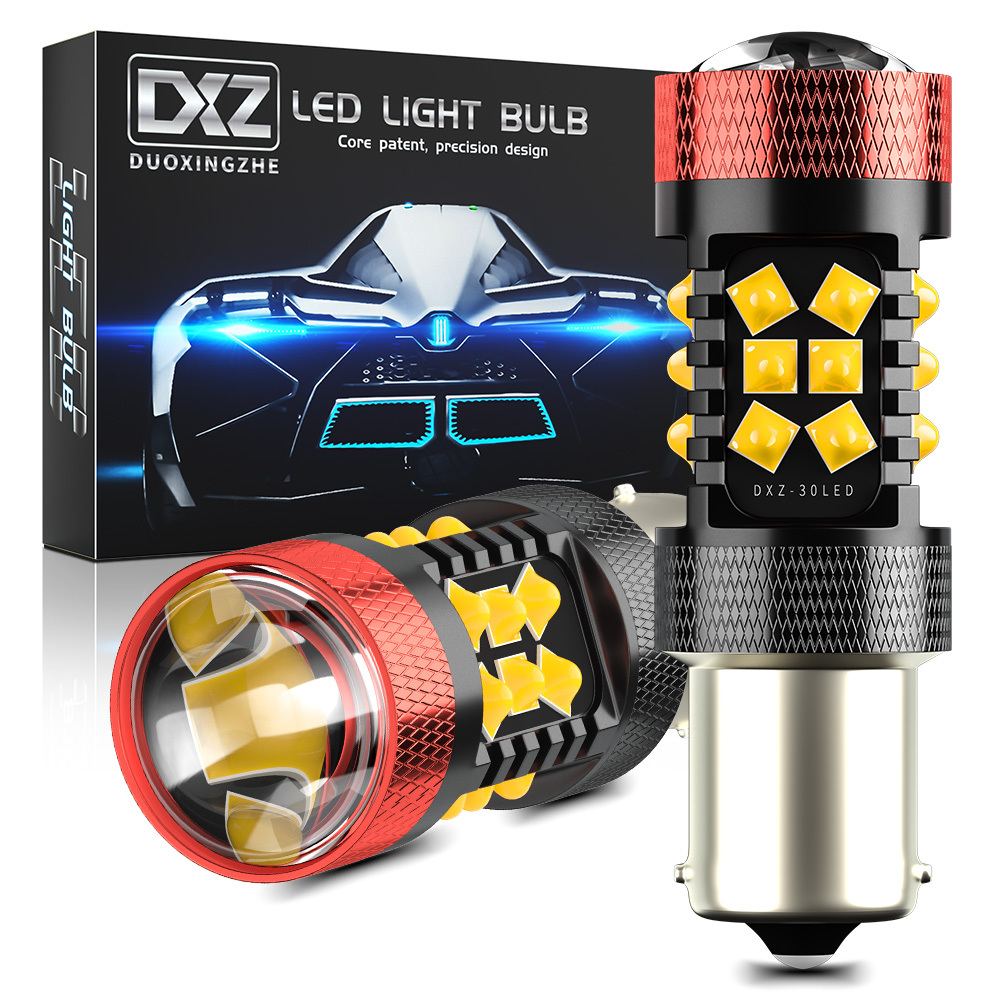 DXZ OEM Car LED Turn Signal Bulbs CanBus Compatible 5W CE Certified 12V-24V Universal Fitment Retrofit/Upgrade