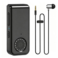 Speaker Pintar dan Earphone Portabel Mini Clip-on dengan Peredam Kebisingan untuk Musik dan Panggilan