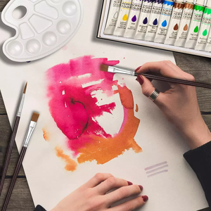 Bon prix de bonne qualité 12Ml 24 couleurs enfants Art peinture ensemble complet artestro aquarelle ensemble aquarelle peinture aquarelle - Product Image 3