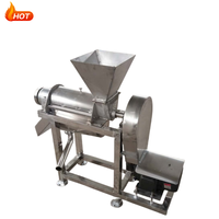 Grote capaciteit kiwi watermeloen banaan sinaasappel tomaat mango koudgeperste sapcentrifuge spiraalsapcentrifuge pulp extractor sapmachine