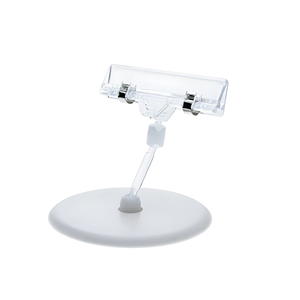 Minimalist Clear <b>Plastic</b> POP Clip for Boutique Store Merchandise Price Card Holder and Promotion Sign - Product Image 6