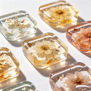 Kit de résine époxy à prix de gros pour l'artisanat artistique, 500 ml/kit, transparent, résine époxy bicomposante pour la fabrication de bijoux et de pendentifs - Product Image 6