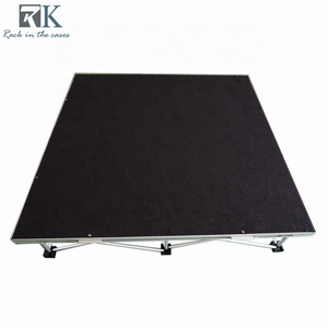 Défilé de mode de plate-forme d'étape portatif de plate-forme d'étape en aluminium extérieure pliante durable - Product Image 2