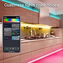 Daybetter - Tiras de Luces LED RGBIC de Neón de 5 Metros, Impermeables, de PVC Flexible, con Control por Aplicación, IP67, para una Decoración Elegante del Dormitorio - Product Image 6