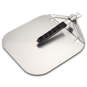 Pelle à <span class=keywords><strong>pizza</strong></span> multifonctionnelle en acier inoxydable avec poignée pliante Ustensiles de cuisson Spatule à <span class=keywords><strong>pizza</strong></span> en métal pour four - Product Image 2
