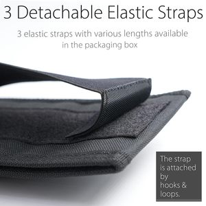 Porte-stylo à bande élastique, étui pour stylo pour carnets à couverture rigide, livres, journaux, pochette pour stylo à sangle élastique détachable - Product Image 3