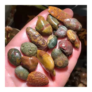 wholesale Natural crystals healing stones Gobi agate Crystal crafts colorful Gobi agate gravel stone La shan gobi stones