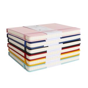 Vente en gros de carnets lignés personnalisables YH A5 avec bande élastique, reliure et pages personnalisables de haute qualité - Product Image 3