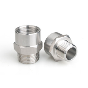 ข้อต่อท่อสแตนเลส 304 ขนาด 1 นิ้ว แบบเกลียว สำหรับรางเคเบิลและท่อร้อยสาย - Product Image 1