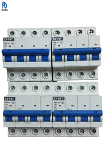 เบรกเกอร์วงจร 4P80 สวิตช์ป้องกันโอเวอร์โหลด 4 ขั้ว 80A อุปกรณ์ความปลอดภัยทางไฟฟ้า ส่วนประกอบการจ่ายไฟแรงดันต่ำ - Product Image 1