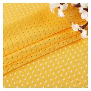 Dệt cho thăng hoa Polyester lỗ nhỏ lưới vải 120gsm nhanh khô Tracksuit sợi ngang vải chất lượng cao may nhuộm - Product Image 3