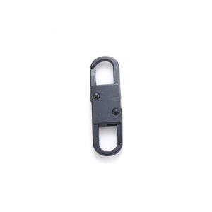 Cierre de resorte en forma de S, longitud de cadena ajustable, tirador de cremallera doble mini de aleación desmontable sin herramientas. - Product Image 5