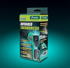Le thermomètre <span class=keywords><strong>infrarouge</strong></span> MT-4606-C Pro'skit mesure avec précision la température des climatiseurs, des alimentations CPU et des congélateurs - Product Image 5