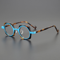Nouvelles Lunettes de Lecture Rectangulaires Plein Cadre pour Ordinateur, à Motif Géométrique Diamant Coloré Rouge Orange, Vente en Gros et au Détail, Design Original