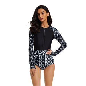 Surf Shirt Swimming Shirt <strong>Rash</strong> <strong>Vest</strong> Sun Protection Clothing Rush Guard Upf50+ Rashguard Printed <strong>Rash</strong> Guard for <strong>Women</strong> - Product Image 4