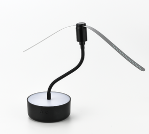 Ventilateur anti-mouches pour l'extérieur et l'intérieur, garde les mouches à distance, ventilateur <span class=keywords><strong>de</strong></span> <span class=keywords><strong>table</strong></span> portable, ventilateur anti-mouches supérieur, pales souples, veilleuse - Product Image 1