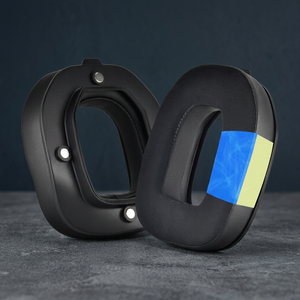 Coussinets d'oreille de remplacement pour Logitech G ASTRO A40, en tissu respirant avec gel rafraîchissant, mousse à mémoire de forme, isolation phonique - Product Image 3