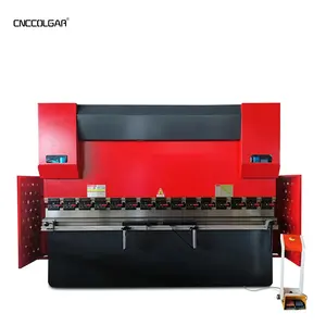 WC67K CNC hydraulic press brake 125T/3200 with TP10 system controller