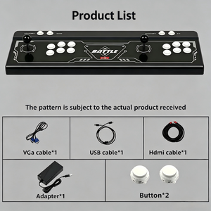 Joystick per 2 Giocatori, Arcade per TV Domestica, Plug & Play, Giochi di Combattimento Classici - Product Image 5